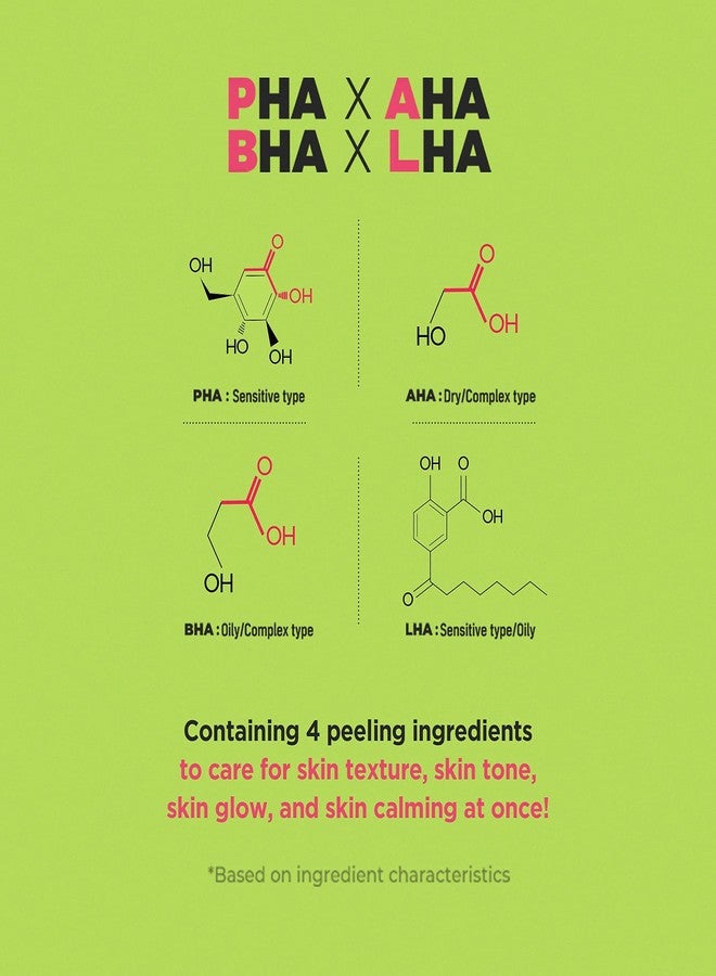 DERMALOGY by NEOGENLAB PHA Gauze Peeling - Formulated with AHA BHA PHA Exfoliating & Cleansing Pad (30 - Green tea) - Image 4